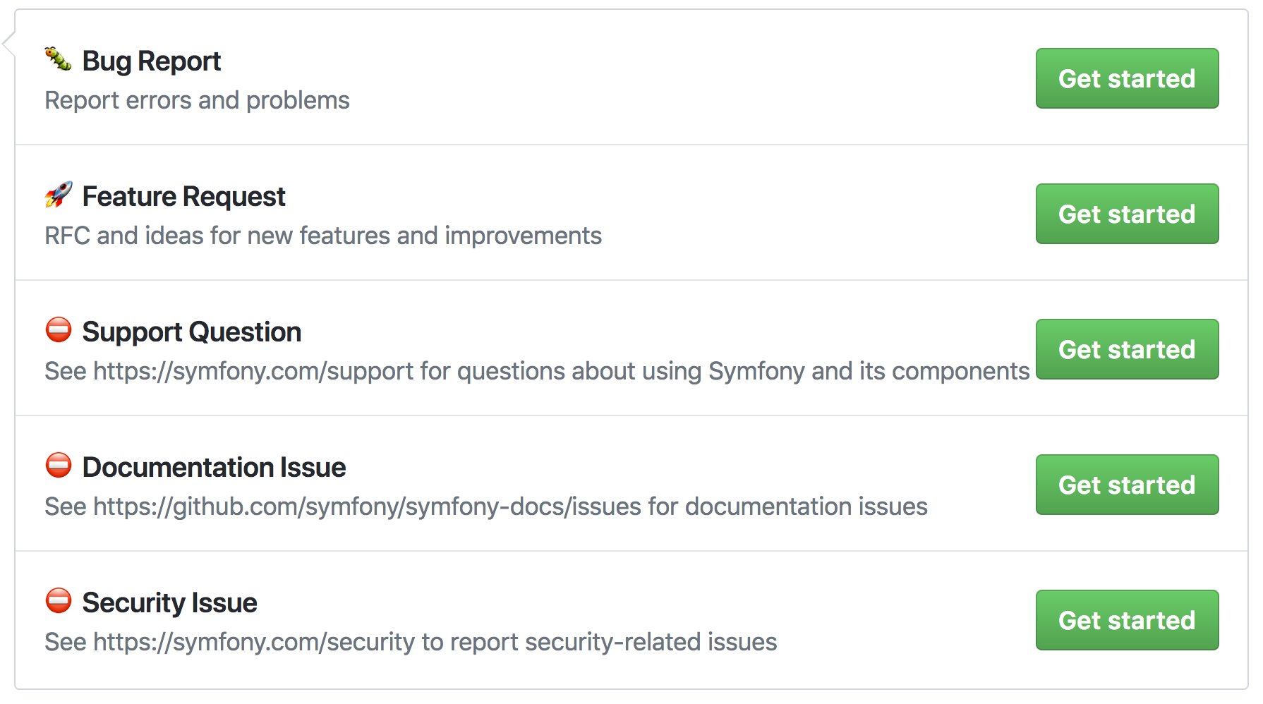 symfony templates